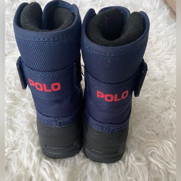 Toddler Boy’s Polo Ralph Lauren Winter Boots Size 5 - Picture 7 of 7